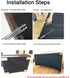 W 39inch by L 118inch Upholstery Cambric Dust Cover Fabric Replacement,Bottom Cloth Nonwoven Dust Cover for Chairs,Underside of Upholstered Furniture