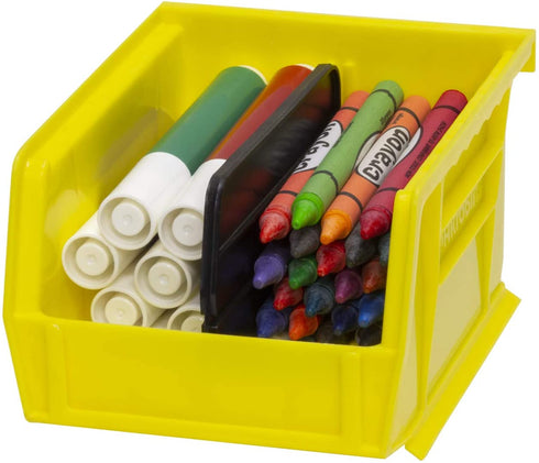 Akro-Mils 40210 Lengthwise Plastic Divider for 30210 AkroBin Storage Bins, Black, (6-Pack)