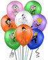 50Pcs Dragon Ball GT Party Decorations,Dragon Ball Party Banner,Super Saiyan Foil Balloon,Dragon Ball Latex Balloon,Dragon Ball Cupcake Topper and Dragon Cake Topper,Goku Party Supplies for kid's