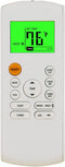 Replacement Remote Control for Midea MRCOOL FRIMEC Klimaire AC Air Conditioner RG57B1/BGE RG57B2/BGE RG57B/BGE RG57/BGE RG57A/BGE RG57A6/BGEF RG57A7/BGEF RG57A6/BGEFU1 RG57E1/BGEU1 RG57H3/BGEFU1