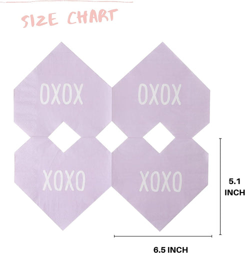 Valentines Day Plates and Napkins and Cups - Serves 16 - Valentine Decor Party Supplies Paper Straws Valentines Day Decor Valentine's Day Decorations