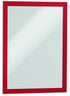 DURABLE Self-Adhesive Magnetic DURAFRAME Document Sign Holder, Letter-Size 8-1/2" x 11", Red, 2 Pack (476803)