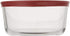 Anchor Hocking 4 Cup Food Storage Containers with Red Lids (3)