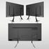Suptek Table Top TV Stand for 22-65 inches Flat TVs LCD with VESA up to 400x800mm
