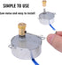 REENFAYA 4PCS Synchronous Synchron Motor Turntable Motor 110V Motor, 50/60Hz AC 100~127V 4W CCW/CW with 7MM Flexible Coupling Connector for Cup Turner,Cuptisserie,Tumbler Cup Rotator (5-6RPM)