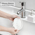 SUBEKYU Silicone Soap Dish for Bathroom,Bar Soap Holder for Shower with Draining Tray, Waterfall Soap Tray for Kitchen Sink, Set of 2 (2 White)