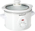 Brentwood Slow Cooker, 1.5 Quart, White
