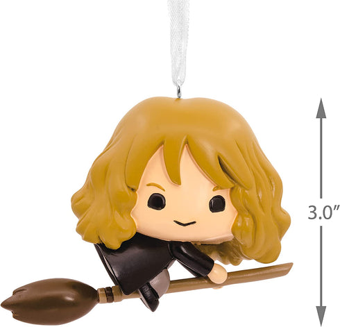 Hallmark Harry Potter Hermione on Broomstick Christmas Ornament, Multi Color (0002HCM9471)