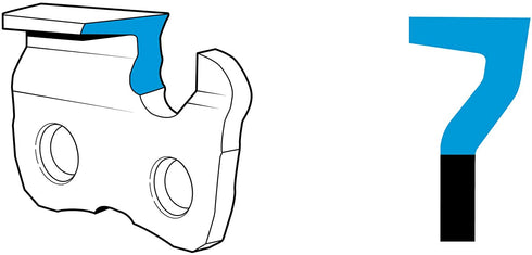 Oregon D60 16-Inch AdvanceCut Chainsaw Chain - Fits Husqvarna, Echo and More