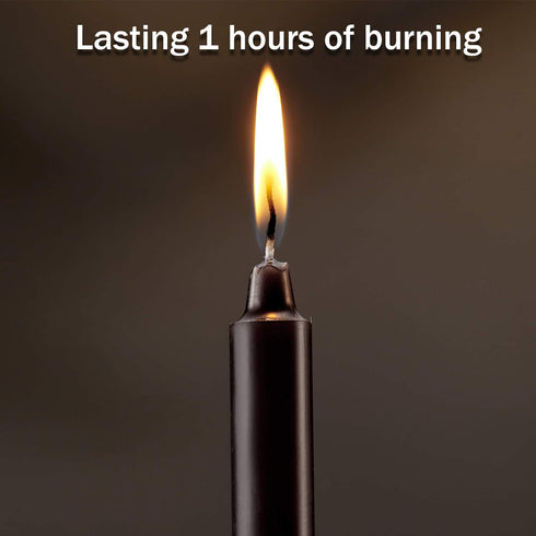Norme Low Temperature Candles Valentine's Day Wax Candles Romantic Candles Long Thin Candles for Home Use (One Pack)