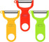 KITCHPOWERR Original Vegetable Fruit Peeler Carbon Steel Blade 3 Pack Red/Green/Yellow€¦