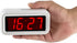 Kwanwa Digital LED Alarm Clock Battery Powered only with Big Numbers Display for Girls Kids Bedrooms