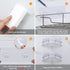 AmazerBath Corner Shower Caddy with Hooks, Adhesive Shower Shelf Stainless Steel, Shower Organizer Wall Mounted for Bathroom, Kitchen, Toilet, Chrome, 2 Pack