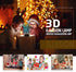 SERKYHOME 3D Illusion Night Lights for Kids with Remote Control 7 Colors Led Table Lamp (Marvel Heroes)