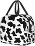 Cool Cow Lunch Box Insulated Lunch Boxes Waterproof Lunch Bag Reusable Lunch Tote With Front Pocket For School Office Picnic
