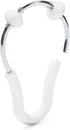 Umbra Flex Single Shower Rings, Set of 12, White/Chrome