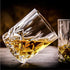 SJZQ Old Fashioned whiskey Glasses set ,with 4PCS 10OZ Crystal Whisky Rocks Glasses for Beer mug, Bourbon, Liquor Cocktail ,Drinks water tumbler Gifts