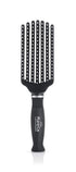 KareCo Tangle Buster Brush, Detangler for All Hair Types, Black, Small (7 Fingers)