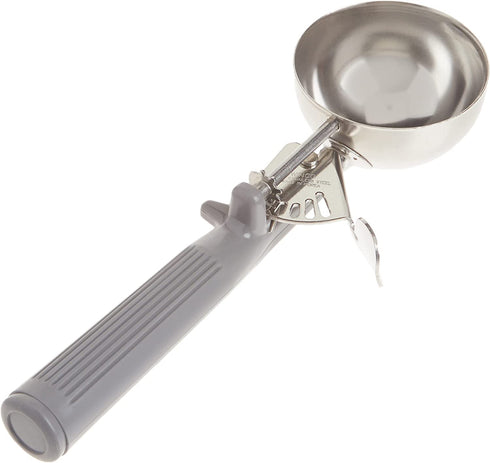 Winco Ice Cream Disher with Gray Handle, Size 8