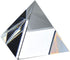 Amlong Crystal Clear Crystal Pyramid 3 inch with Gift Box