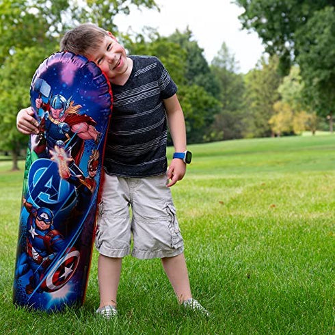 Hedstrom Avengers Bop Bag Inflatable Punching Bag (56-9107), 42 Inch