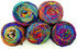 Revolution Fibers Recycled Sari Silk Yarn, Multi-Color Pure Silk Yarn, Made from Handspun Used Sari Fabric Ribbon Scraps, Rainbow Yarn for Knitting, Weaving & Crocheting 100 Grams per Ball (1-Pack)