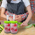 Fermentation Jars Kit - Included 2 Wide Mouth 36Oz Mason Jars, 2 Airlocks & Plastic Lids kit, Used to Make Sauerkraut, Kimchi, Pickles, Fermented Probiotic Foods, etc (Mason Jars Kit, Green Lid)