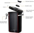 Coffee Canister- 20 Oz Flour Container With Date Tracking, Have With Carbon Dioxide Release Valve And Stainless Steel Spoon, Used To Store , Tea€?flour€?cereals And Coffee Beans. Black