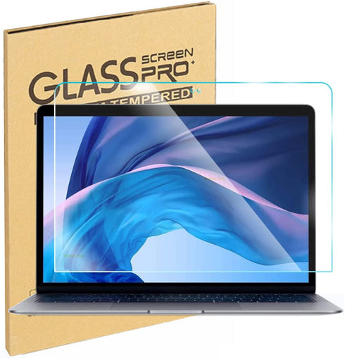 MUBUY-GOL Tempered Glass Screen Protector for 2021 2020 MacBook Air 13 M1 A2337 M1 A2179 A1932 |MacBook Pro 13 Inch 2022-2016 Model M2 M1 A2338 A2289 A2251 A2159 A1706 A1708, 9H, Reduce Fingerprint