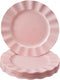 PINK PLASTIC PLATES | Disposable Dinner Plates | Veil | 11.25 | 10 PC