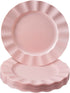 PINK PLASTIC PLATES | Disposable Dinner Plates | Veil | 11.25 | 10 PC