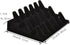 Bocar Black Velvet Finger Ring Display Showcase Organizer Holder Jewelry Storage Counter (18JZZ)