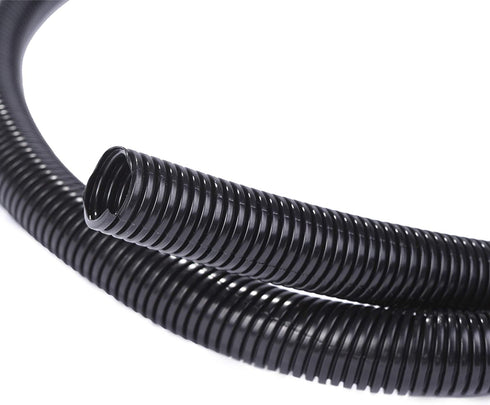 Alex Tech 25ft – 1/4 inch Split Wire Loom Tubing Wire Conduit – Black