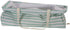 Household Essentials 2242 Krush Canvas Utility Tote | Reusable Grocery Shopping Laundry Carry Bag | Teal And White Stripes, 22" L X 11" W X 13" H,