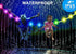 52Ft Trampoline Lights, SUVEUS Waterproof LED Lights for 16Ft 15Ft 14Ft 12Ft 10Ft Trampoline, 16 Colors Change with Remote and App Control, Sync up to Music, Super Bright for Kids to Play at Night