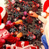 60 Pieces Christmas Snowflakes Cutouts Ornaments Red White Black Buffalo Plaid Christmas Snowflake Paper Cutouts with Ribbon for Christmas Party Decor Accessories (Simple Style)