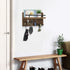 Key Holder for Wall Decorative with Key Hooks, Mail Organizer Wall Mounted, Key Hangers with Mail Shelf for Wall, Key Racks and Mail Holder for Wall