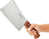 Meat Cleaver, Heavy Duty Butcher Bone Knife with Solid Wood Handle (Stainless Steel, 8 inch)