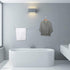 LIANTRAL Bathroom Hardware Set, 4-Piece Polished Chrome Bath Accessories Kit with 18™™ Towel Bar, Toilet Paper Holder, Towel Ring and Robe Hook,Wall Mounted