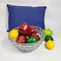 Artificial Fruit Fake Simulation Fruit for Home Kitchen Party Photography Prop Wedding Decoration (12Pcs Dark Red Apple)
