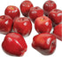 Artificial Fruit Fake Simulation Fruit for Home Kitchen Party Photography Prop Wedding Decoration (12Pcs Dark Red Apple)