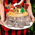 Lumberjack Baby Shower Cupcake Toppers Decorations, Buffalo Plaid Winter It's a Boy Gender Reveal Lumberjack Themed Cake Party Supplies, 48pcs