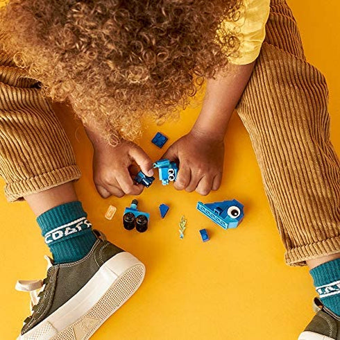 LEGO Classic Creative Blue Bricks 11006 Kids’ Building Toy Starter Set with Blue Bricks to Inspire Imaginative Play (52 Pieces)