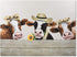 Seven Wall Arts Cow Wall Décor Farmhouse Canvas Wall Art Rustic Cow Picture Print Country Farm Animal Dairy Cattle with Yellow Sunflower Artwork for Kitchen Bathroom Bedroom Living Room Home Decor Ready to Hang 12"x16"