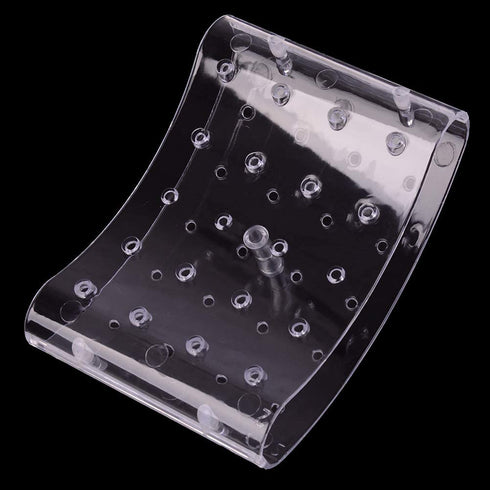 3Pcs 20 Hole Small Acrylic Transparent Lollipop Display Stand Server Decoration Cake Pop Holder Base Shelf Plastic Board Holder Lollipop Dessert Sticks Tower Container,Party Corner Decor,Clear,3.5 MM