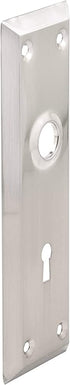 Defender Security E 2718 Door Escutcheon Plates, Satin Nickel Plated,(Pack of 2) , White