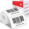 M110 Label Printer Paper, White Self-Adhesive Thermal Paper, Phomemo Label Paper Compatible with M110, M120, M200, M220 Label Printer, Black on White, 1.96"x1.18" (50x30mm), 230 Labels/Roll