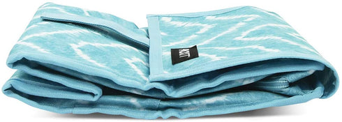 PackIt Freezable Lunch Bag with Zip Closure, Aqua Tie Dye