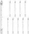 eTopLighting |10Pack| Bulbs 120mm J Type Double Ended 120 Volts 150Watt T3 Halogen Bulb Double Ended Filament Flood Lights Quartz Tube Lamps 120V 150W, APL2176