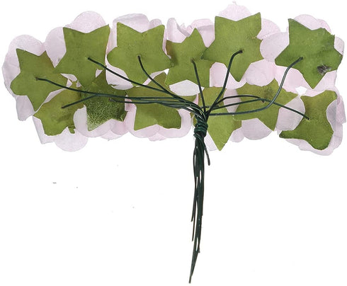 AngelUU Artificial Flowers Mini Fake Rose Flower Heads with Stems for Wedding Home Party DIY Decoration 144pcs(Pink)